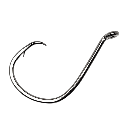 GAMAKATSU OCTOPUS CIRCLE (INLINE-POINT) HOOK 6PK - BLACK SIZE 6/0
