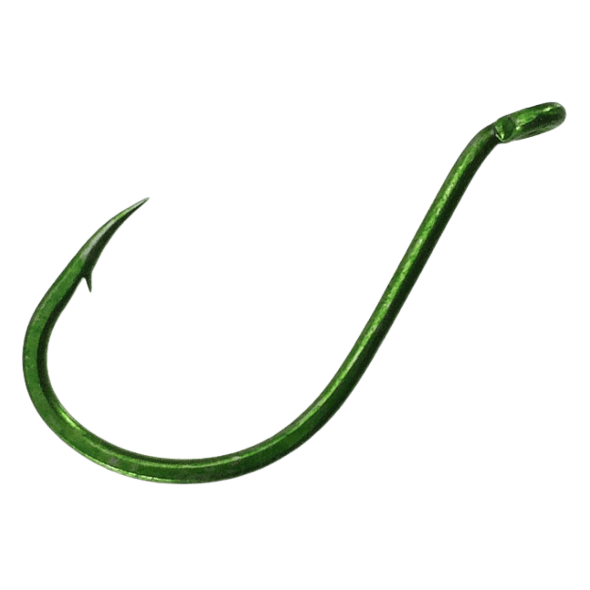 GAMAKATSU OCTOPUS HOOK 10PK - GREEN SIZE 4