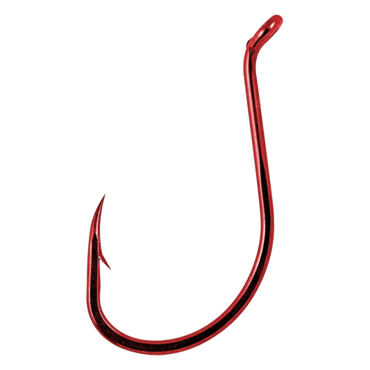 GAMAKATSU OCTOPUS HOOK RED SIZE 4 100PK - RED