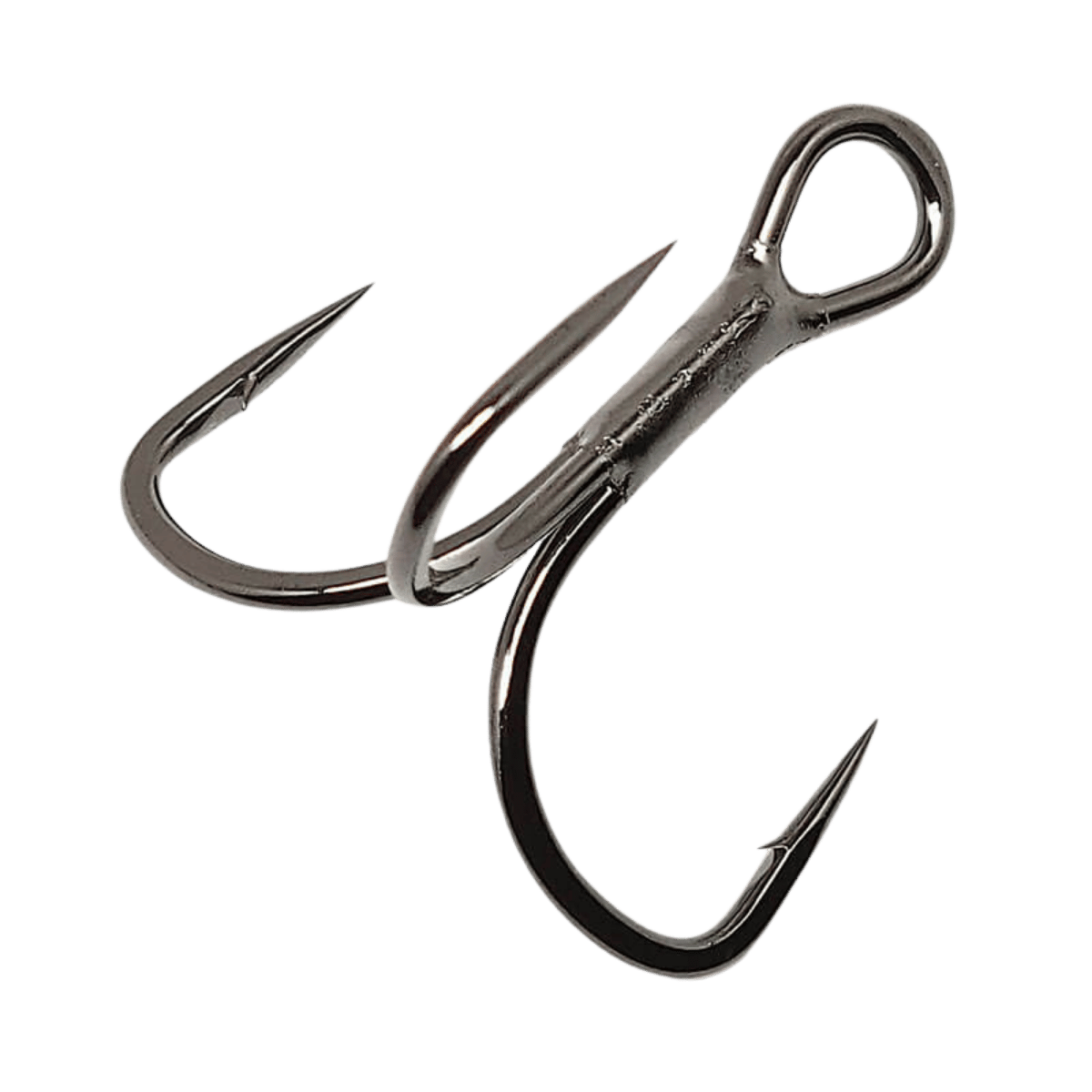 GAMAKATSU TREBLE HOOKS SHORT SHANK (MAGIC EYE) - NS BLACK