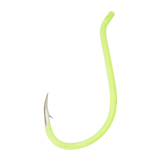 GAMAKATSU OCTOPUS HOOK 25PK - CHARTREUSE - SIZE #6