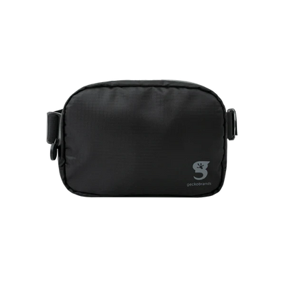 GECKO BRAND WATERPROOF BELT BAG BLACK