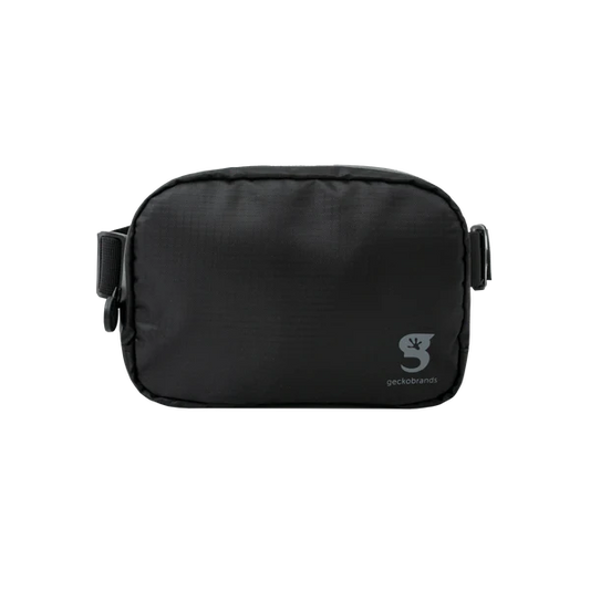 GECKO BRAND WATERPROOF BELT BAG BLACK