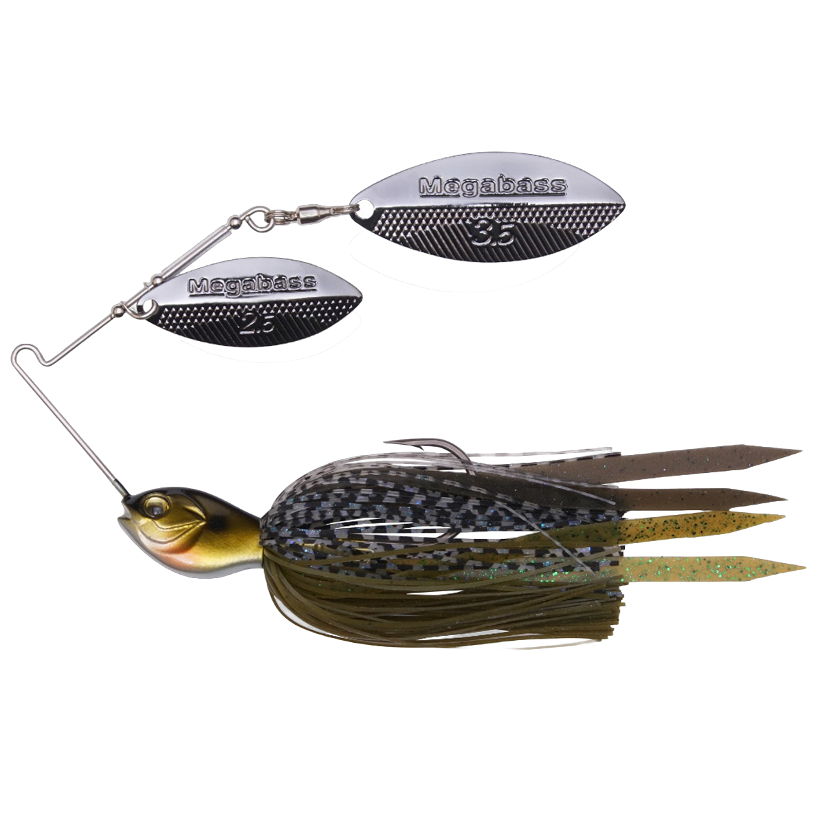 MEGABASS SV-3 DOUBLE WILLOW SPINNERBAIT - 1/2OZ