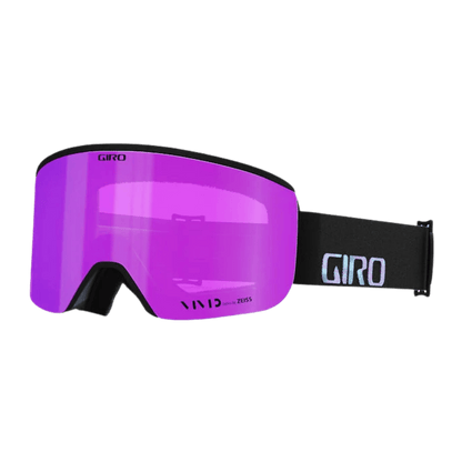 GIRO W ELLA + BONUS LENS GOGGLE WOMEN’S PREMIUM SNOW GOGGLES - BLACK CHROMA DOT - VIVID PINK INFRA