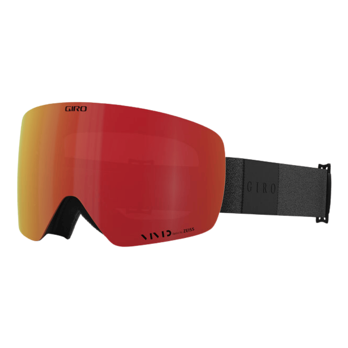 GIRO CONTOUR RS GOGGLE - BLACK MONO - VIV EMBER/VIV INF