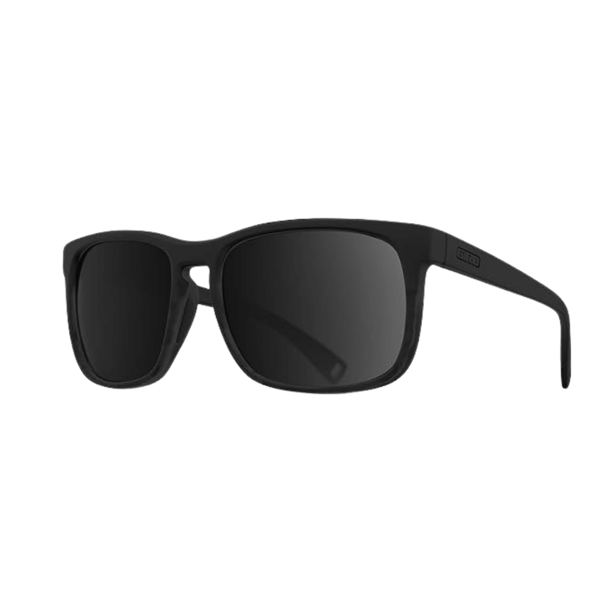 GIRO CREST SUNGLASSES - UNISEX - MATTE BLACK / VIVID JET BLACK POLARIZED
