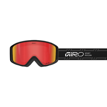 GIRO INDEX 2.0 OTG GOGGLES BLACK STACKED AMBER SCARLETT