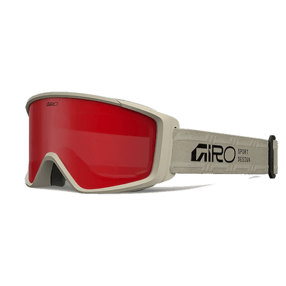 GIRO INDEX 2.0 OTG GOGGLES TAN STACKED AMBER SCARLETT
