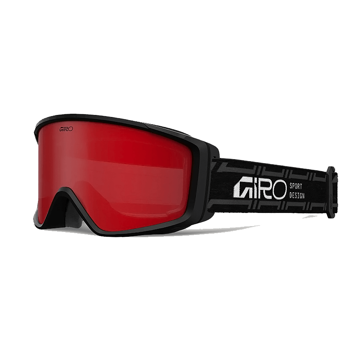 GIRO INDEX 2.0 OTG GOGGLES BLACK STACKED AMBER SCARLETT