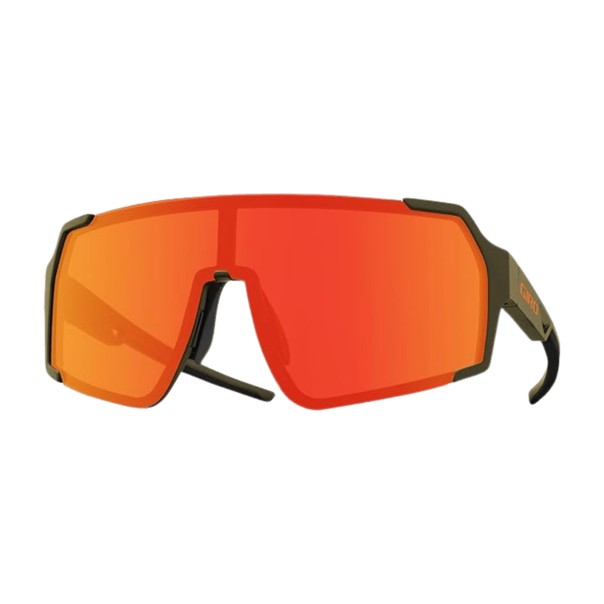 GIRO LOOT SUNGLASSES - MATTE TRAIL GREEN - VIVD EMBER