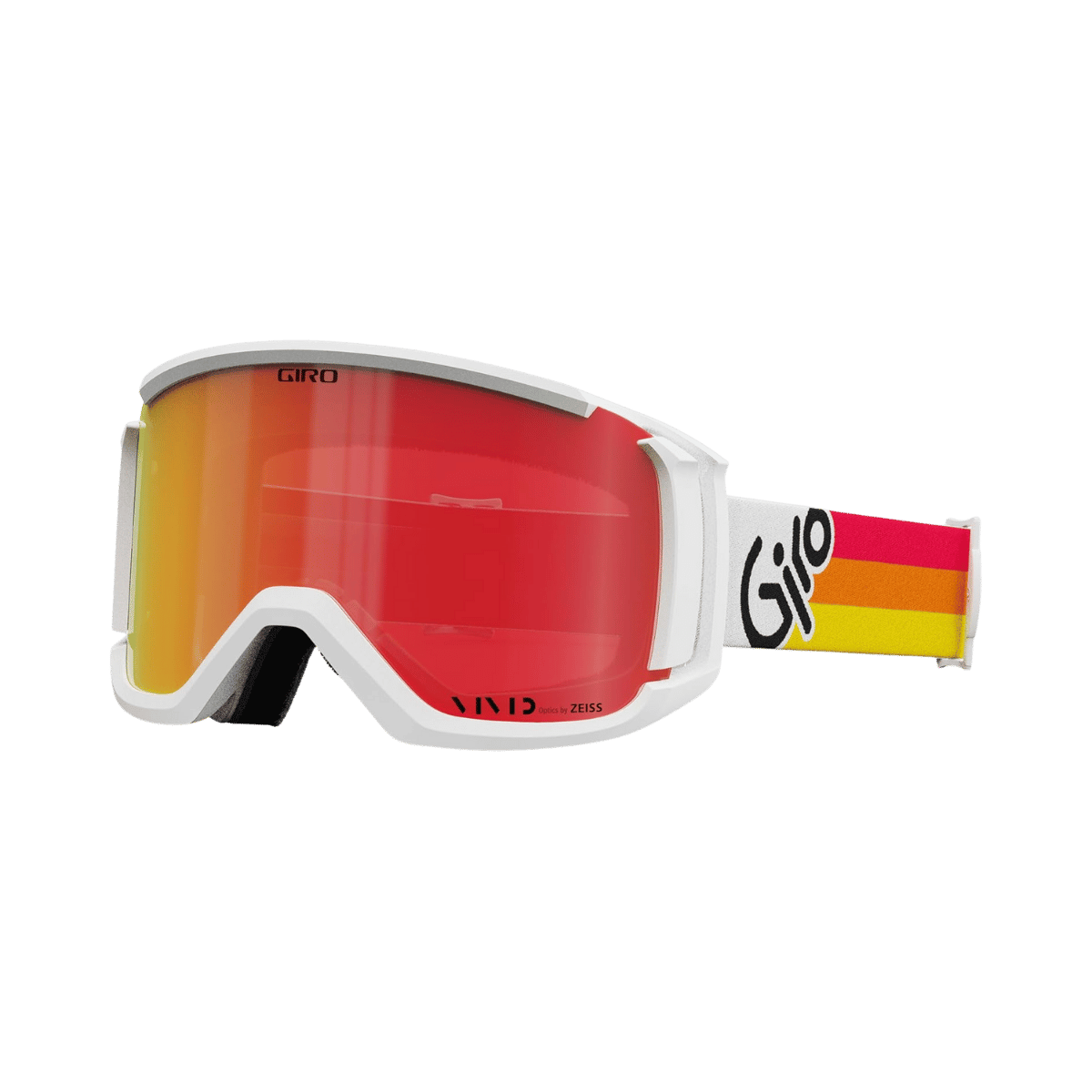 GIRO REVOLT GOGGLE - RED ORANGE VINTAGE VIVID EMBER