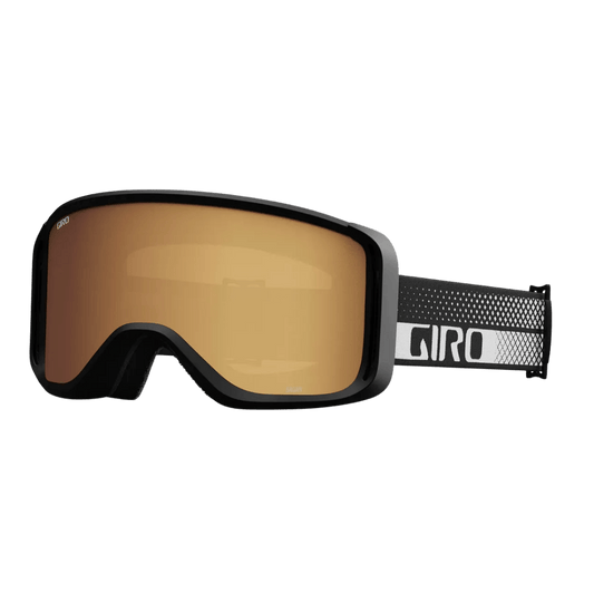 GIRO SAGEN GOGGLES WITH BONUS LENS - BLACK & WHITE FLOW/AMBER GOLD/YELLOW