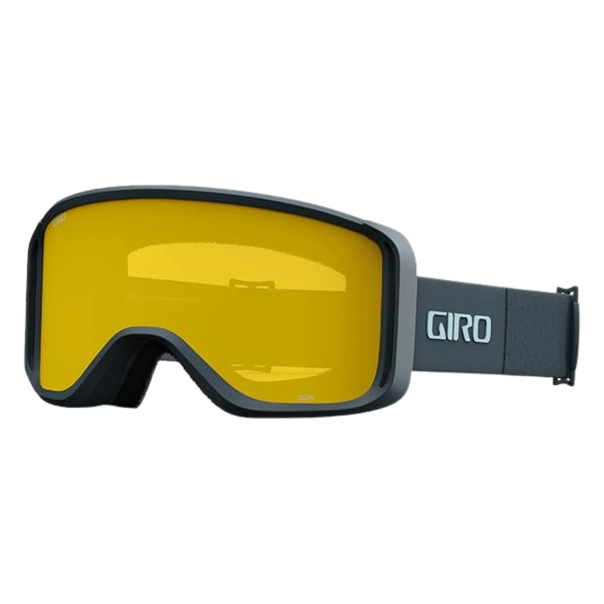 GIRO SAGEN GOGGLES WITH BONUS LENS - DARK SHARK THIRDS - AMBER/YELLOW