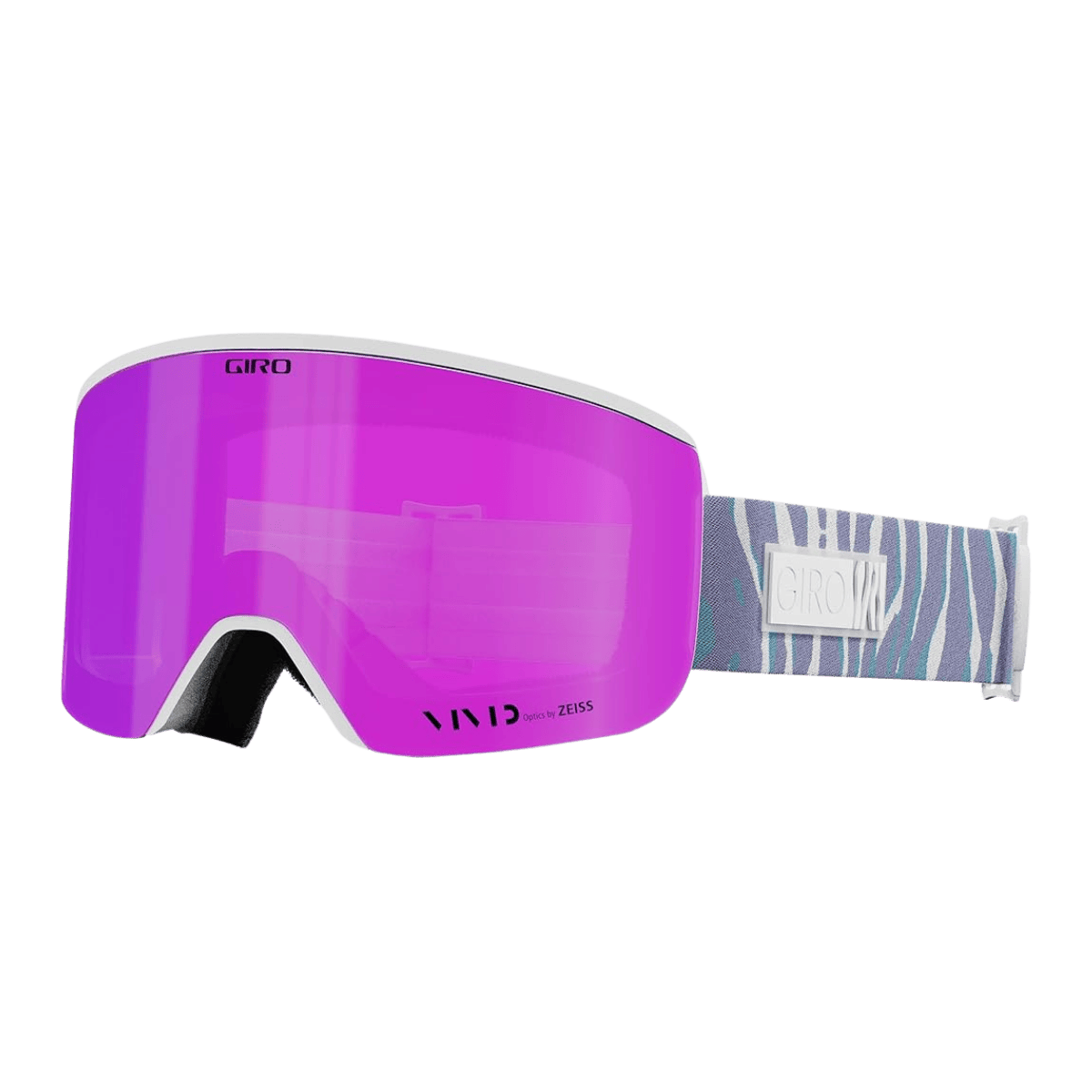GIRO WOMEN’S ELLA GOGGLES WITH BONUS LENS - MEDIUM - LILAC ANIMAL -  VIV PINK/VIV INF