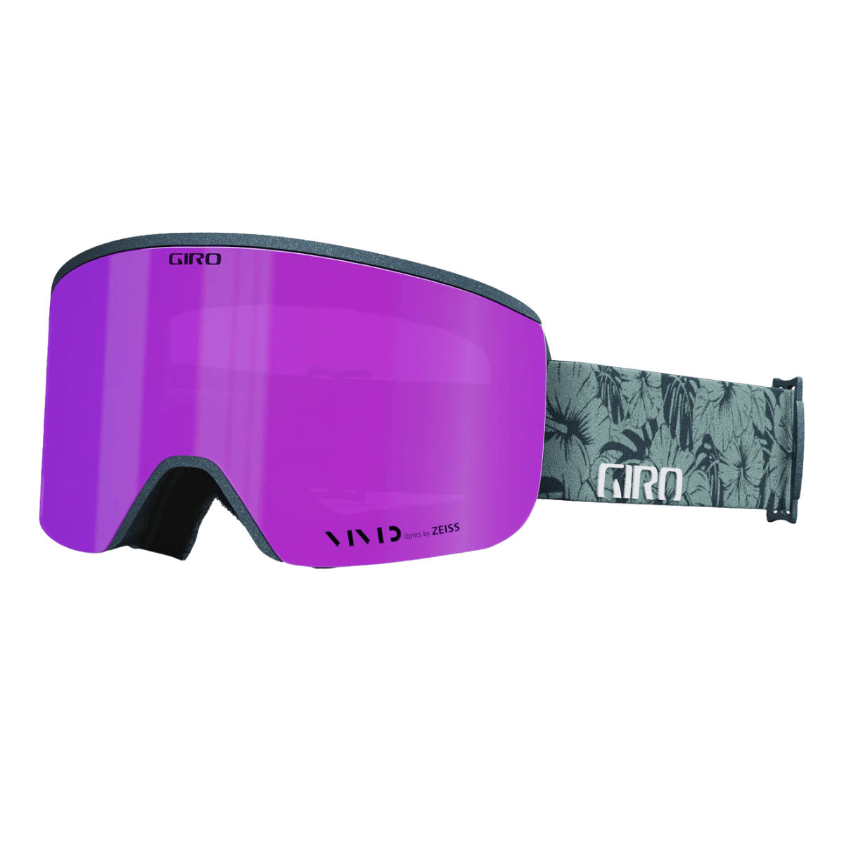 GIRO WOMEN’S ELLA GOGGLES WITH BONUS LENS - MEDIUM - MINERAL BOTANICAL - VIV PINK/VIV INF