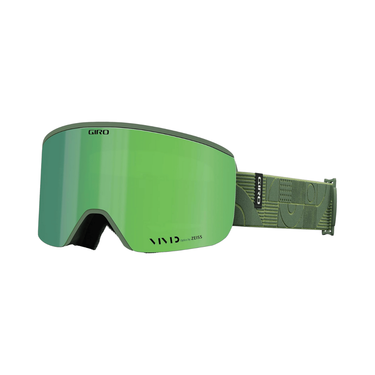GIRO WOMEN'S ELLA GOGGLE - GREEN LINOCUT VIVID EMERALD 