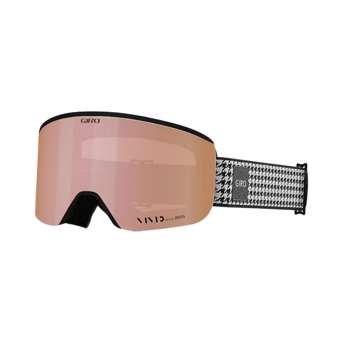 GIRO WOMEN'S ELLA GOGGLE - BLACK WITH LUX VIVID ROSE GOLD