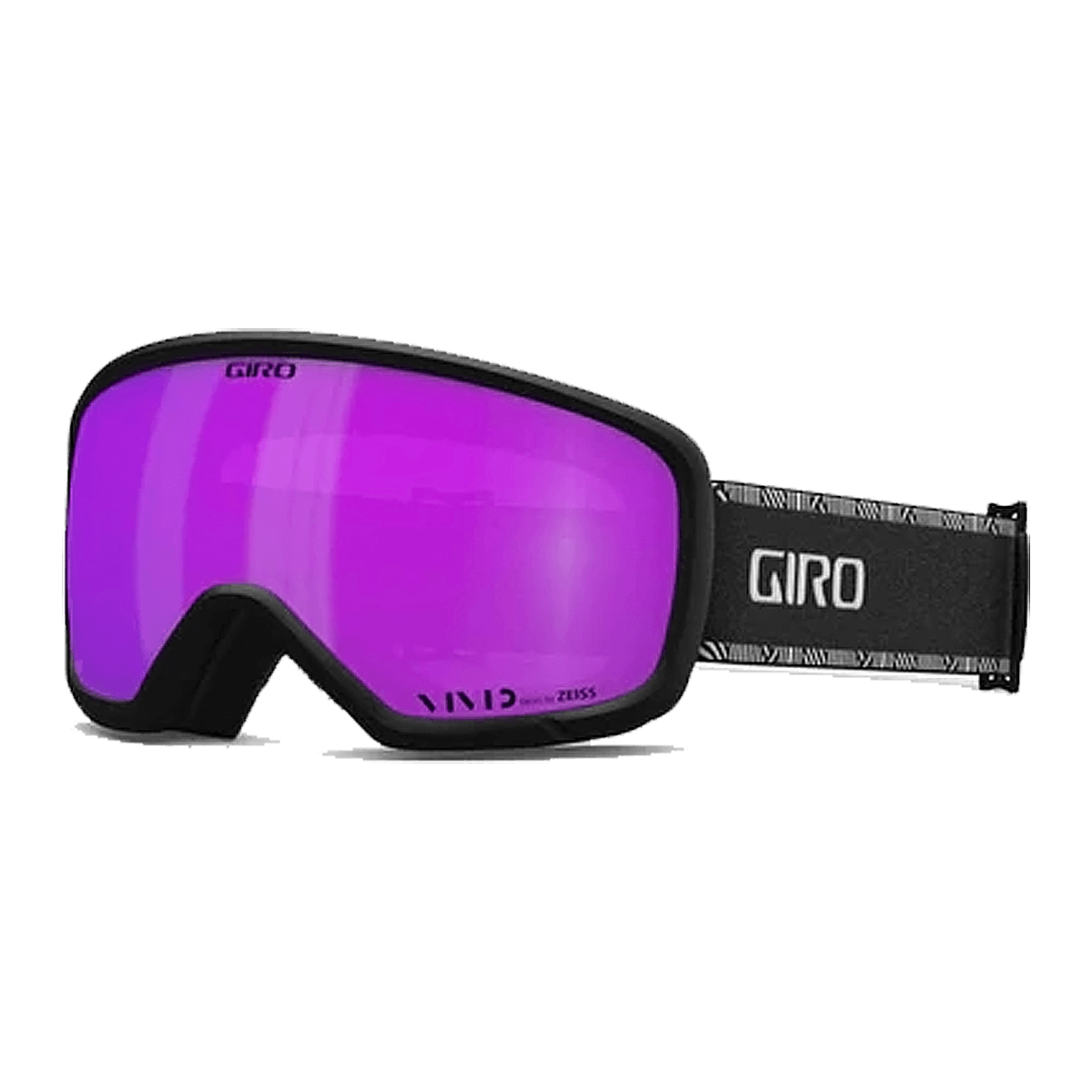GIRO WOMEN'S MILLIE GOGGLES 2024 - MEDIUM - BLACK/WHITE CHUTE - VIV PINK