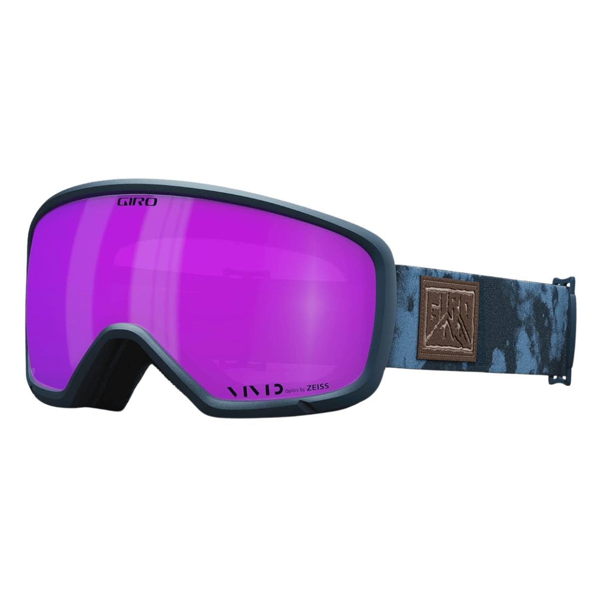 GIRO WOMEN'S MILLIE GOGGLES 2024 - MEDIUM - BLACK CHROMA DOT - VIV PNK