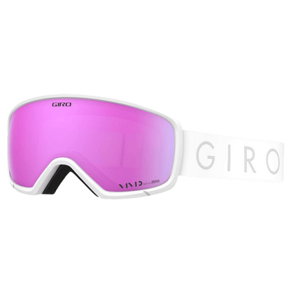 GIRO WOMEN'S MILLIE GOGGLES 2024 - MEDIUM - WHITE CORE LIGHT - VIV PINK