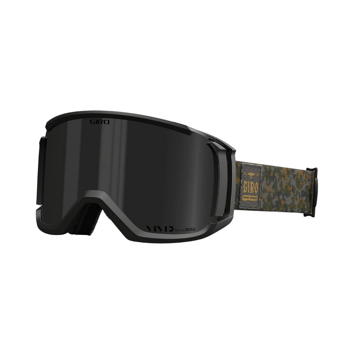 GIRO REVOLT GOGGLE - TORT SILENCER CAMO VIVID JET BLK