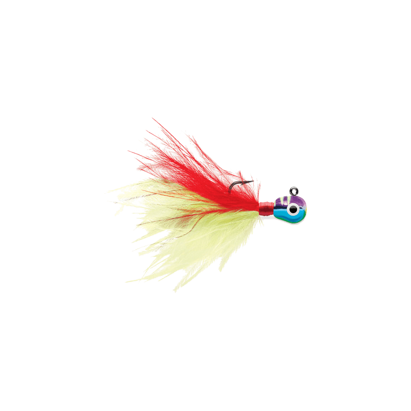 TUNGSTEN ROACH JIG - 1/16oz -
GLOW META RAINBOW