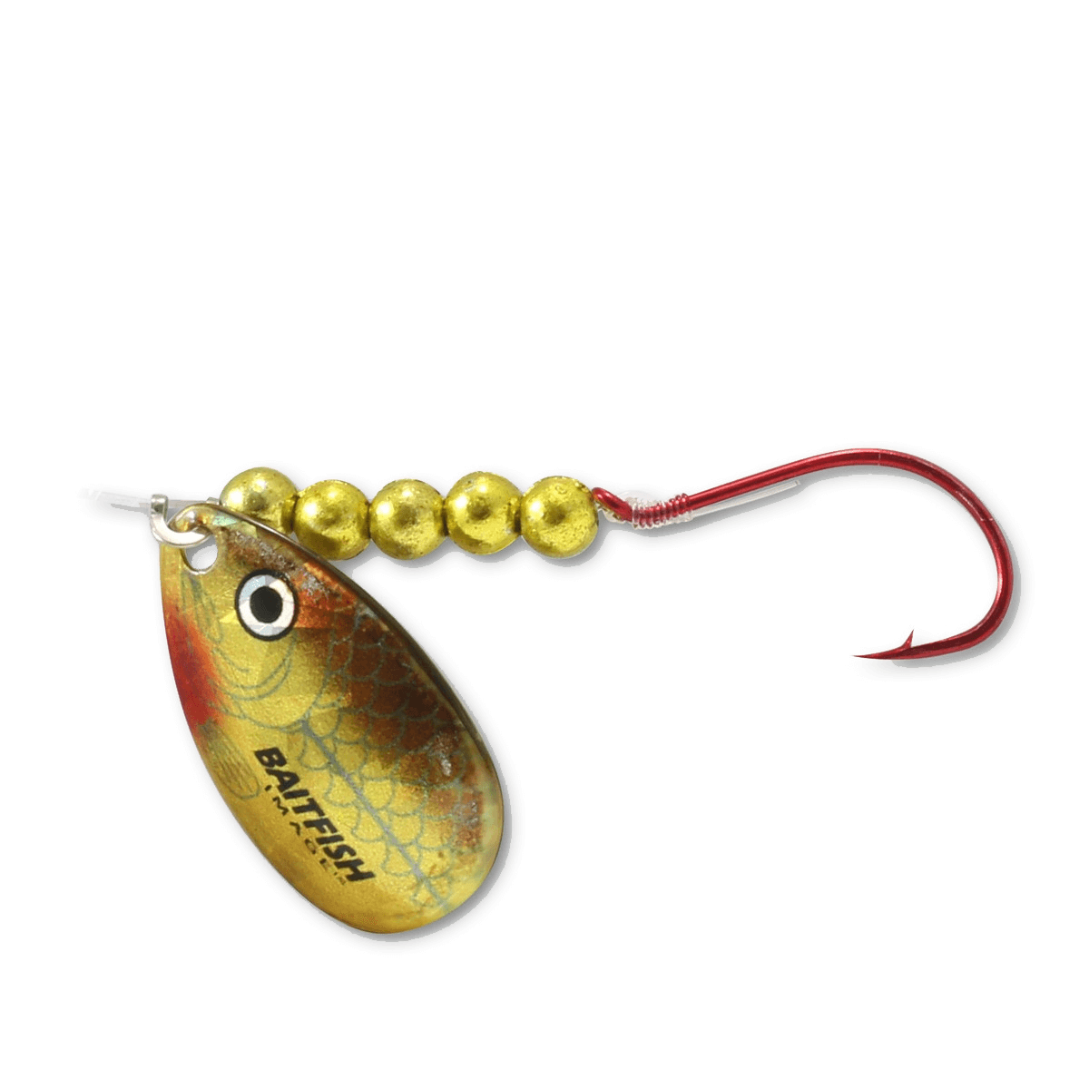 BAITFISH SPINNER RIGS GOLD SHINER