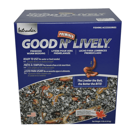 GOOD N' LIVELY PREMIXED WORM BEDDING IN A BAG - 10 LB.