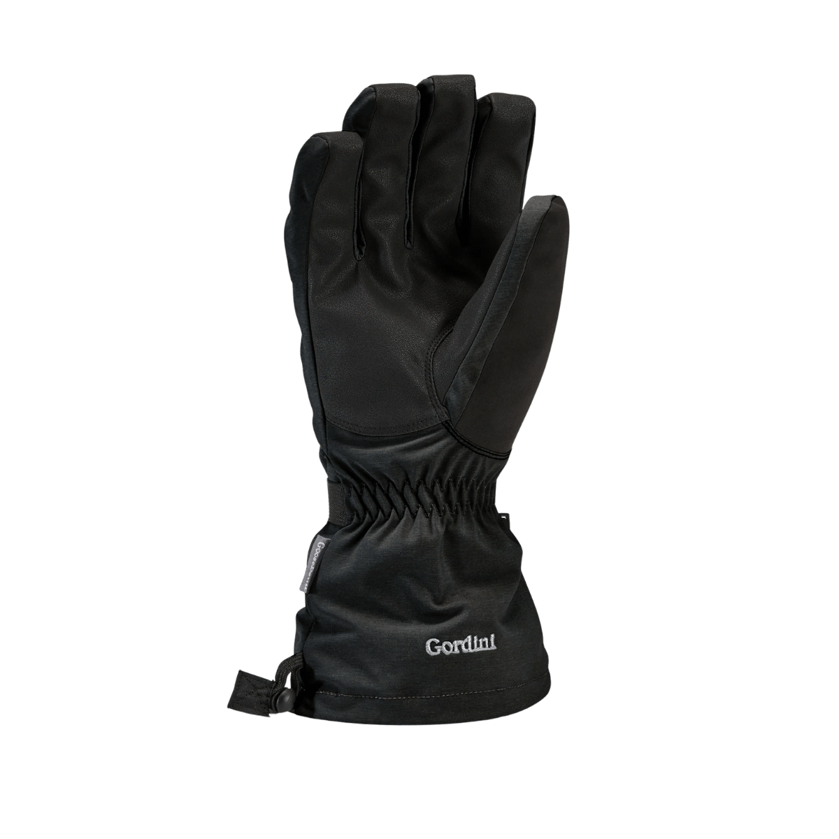 GORDINI MEN'S AQUABLOC DOWN GAUNTLET - BLACK - PALM VIEW