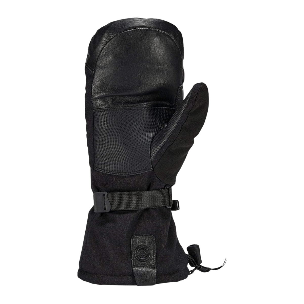 GORDINI MEN'S DA GOOSE GORE-TEX MITT - BLACK - PALM VIEW