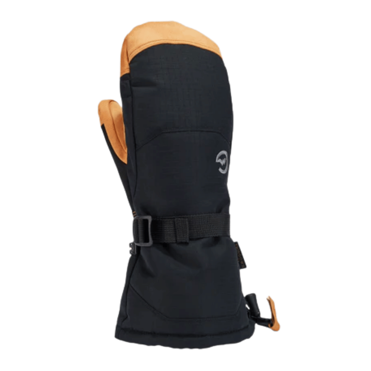 GORDINI MEN'S FOUNDATION MITT - BLACK/TAN - BACK VIEW