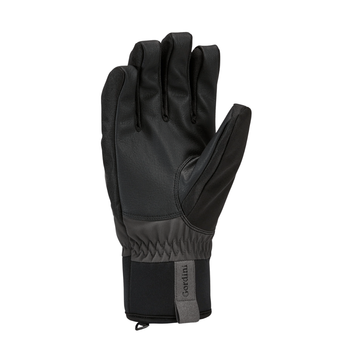 GORDINI MEN'S STOMP SHORT GLOVE - BLACK - PALM VIEW