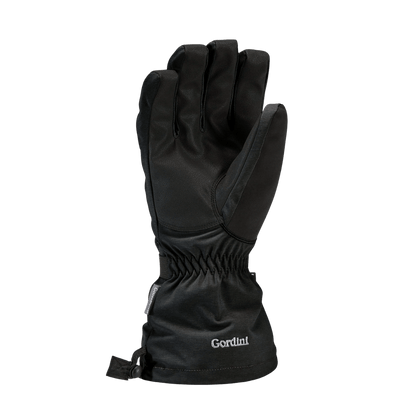 GORDINI WOMEN'S  AQUABLOCK DOWN GAUNTLET GLOVE - BLACK - PALM VIEW