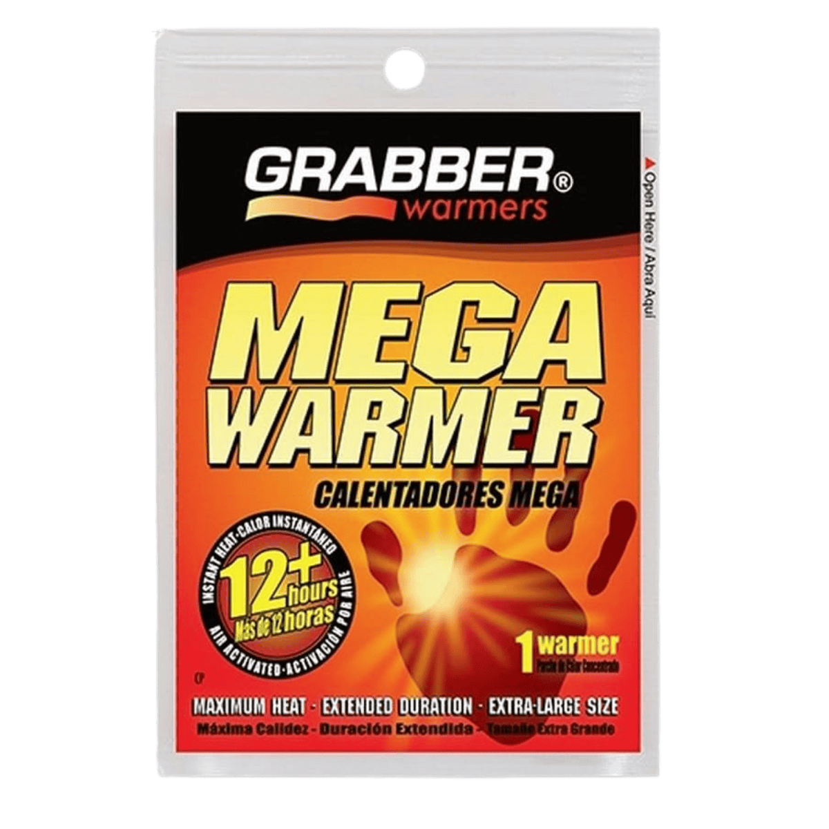 GRABBER MEGA BODY 12 HOUR MEGA WARMER