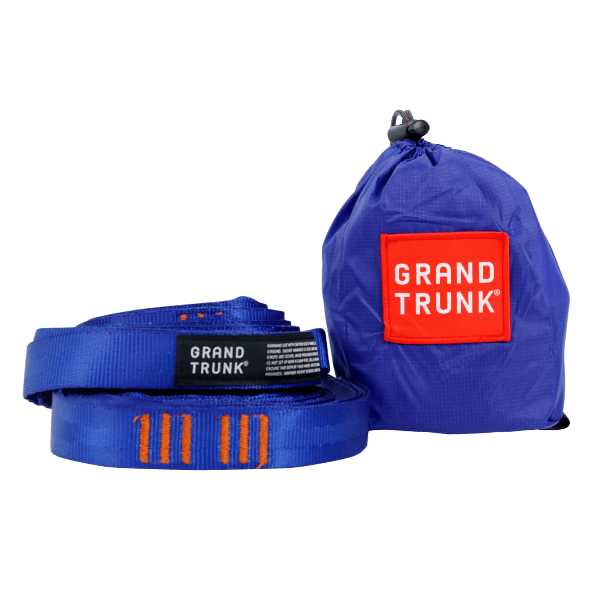 GRAND TRUNK HAMMOCK SUSPENSION STRAPS BLUE