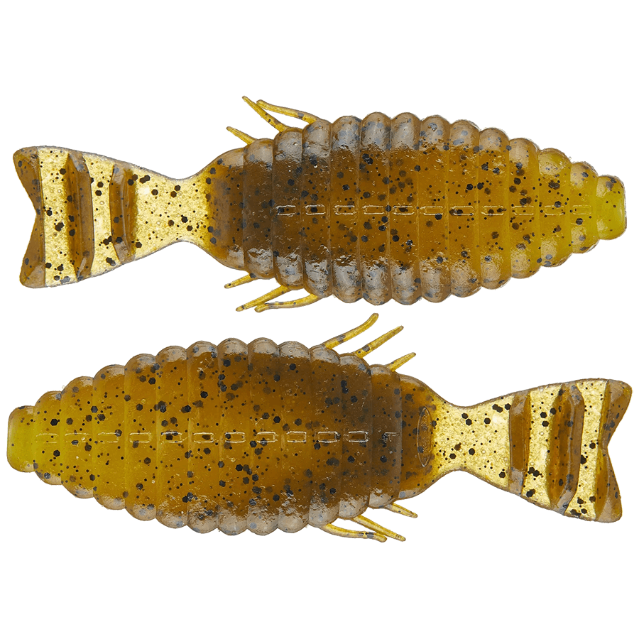 DEPS BULL FLAT CREATURE BAIT GREEN PUMPKIN CHART