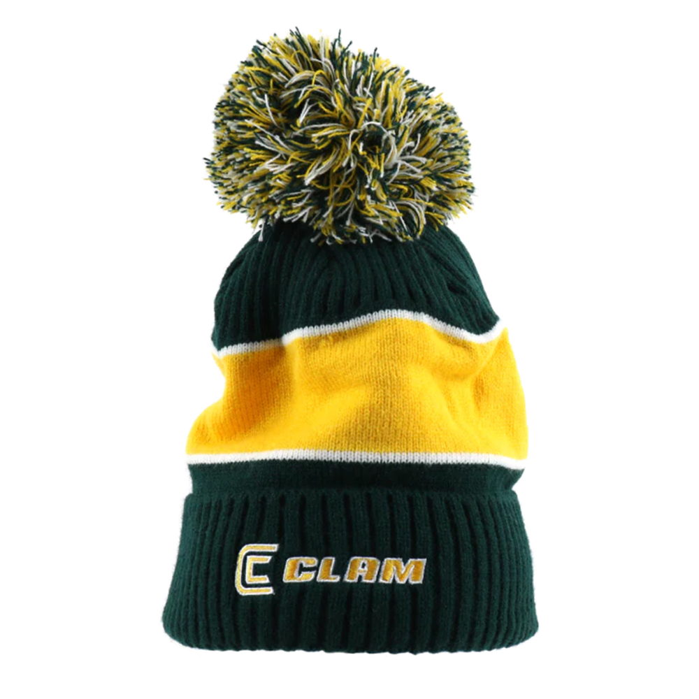 CLAM POM HAT
Green Gold