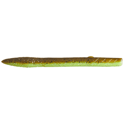 DEPS SLENDER SCAT SOFT STICK BAIT GREEN PUMPKIN CHART