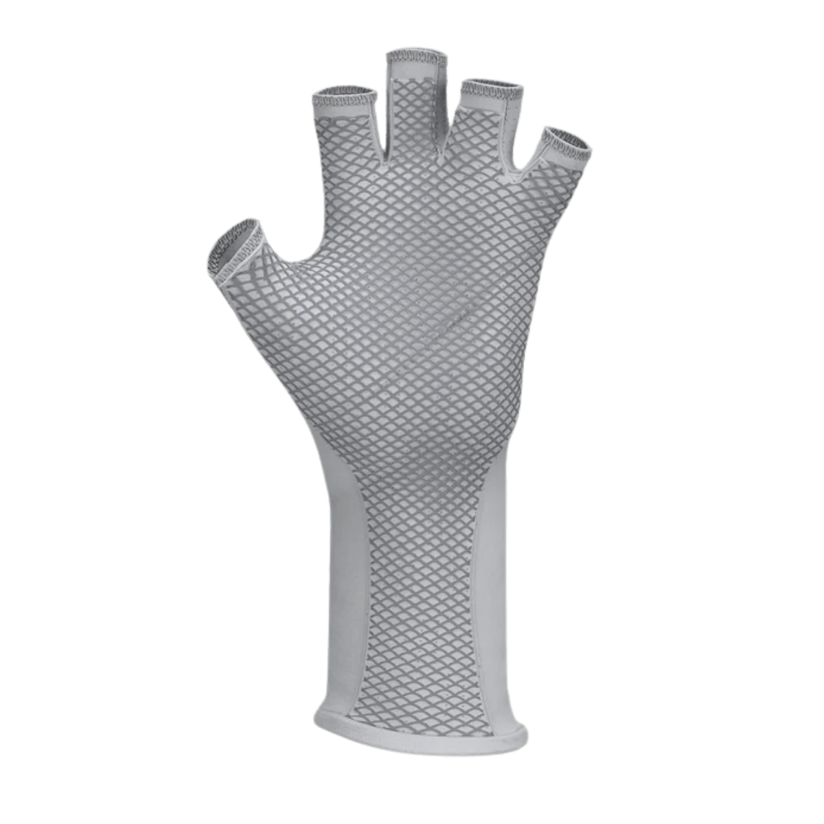 HUK MEN'S PURSUIT SUN GLOVES - HARBOR MIST - PALM VIEW