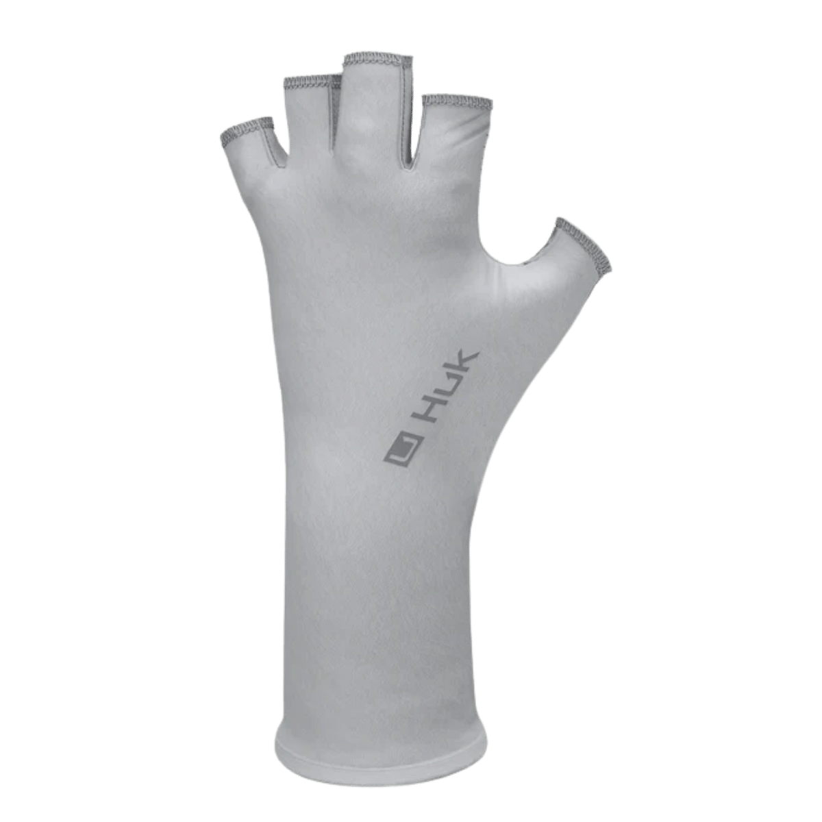 HUK MEN'S PURSUIT SUN GLOVES - HARBOR MIST - FRONT VIEW