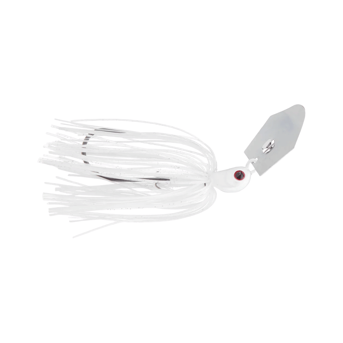 HAG’S BAITS HURRICANE BLADED JIG WHITE_SLVR