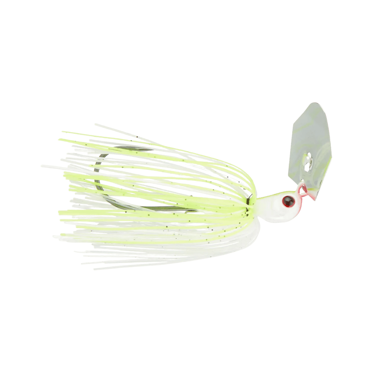 HAG’S BAITS HURRICANE BLADED JIG WHTCHRT_SLVR