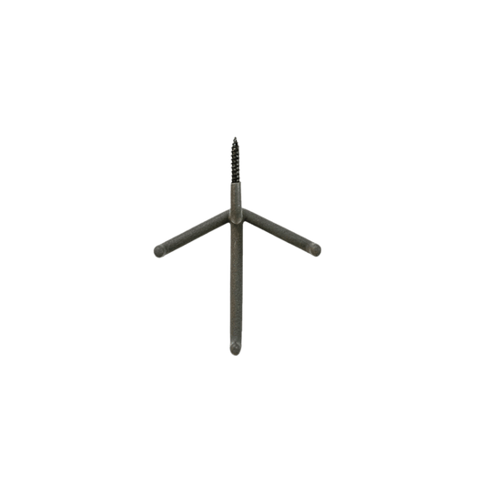 HALF RACK TURKEY FOOT GEAR HOLDER 2PK_SIDE VIEW ANGLE