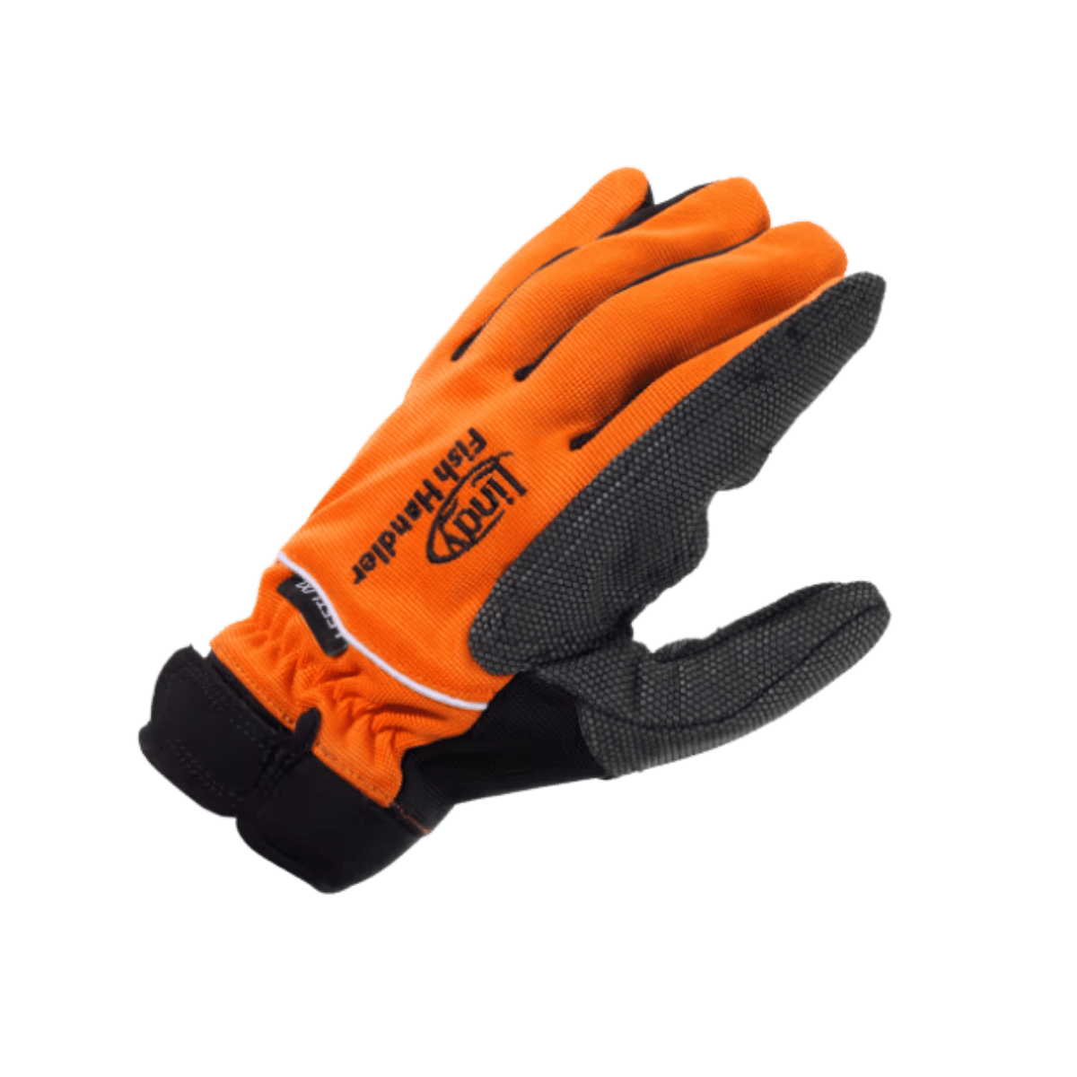 LINDY FISH HANDLING GLOVE - LG - LH - ORANGE
