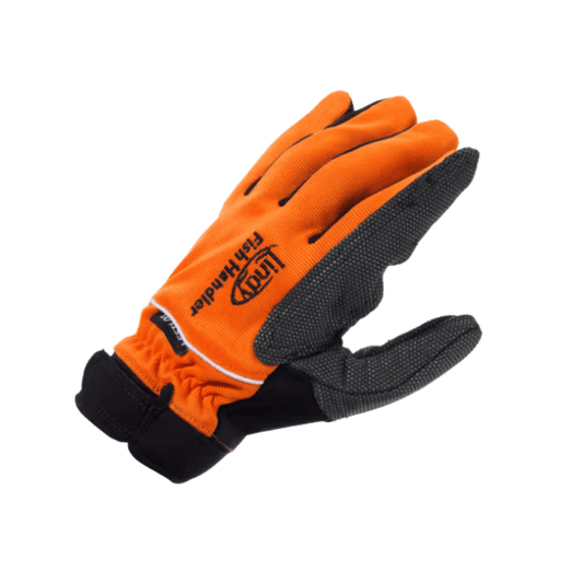 LINDY FISH HANDLING GLOVE - LG - LH - ORANGE
