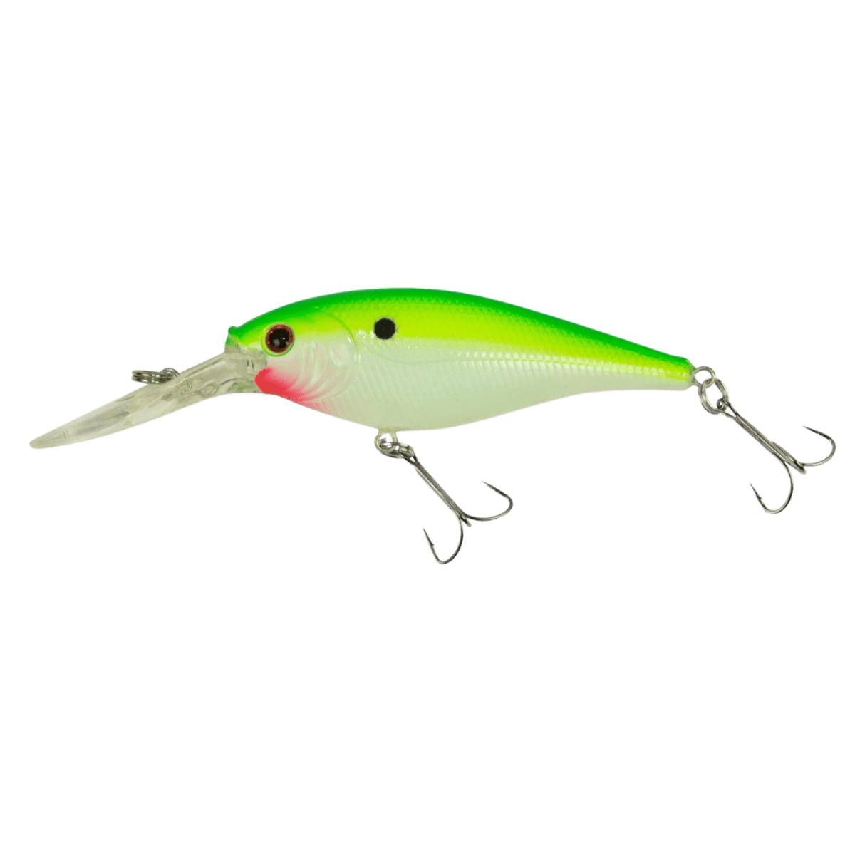 BERKLEY FLICKER SHAD 3/16OZ HARD BAIT - CHARTREUSE PEARL