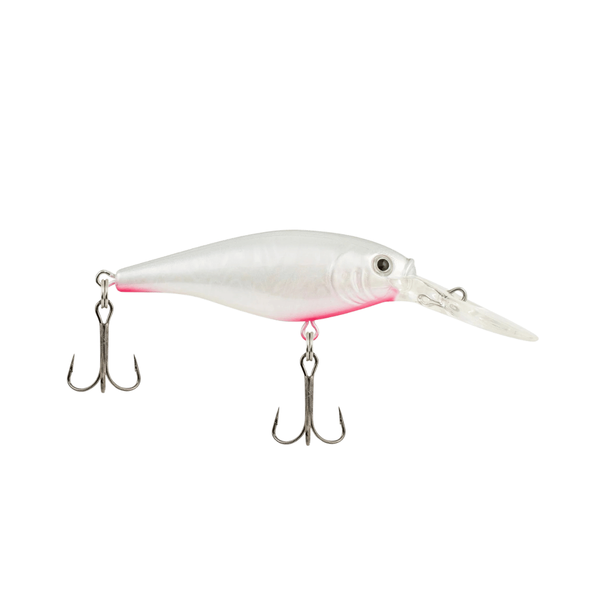 BERKLEY FLICKER SHAD 3/16OZ HARD BAITS - SLICK PEARL SILVER