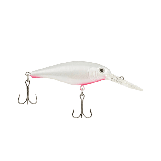 BERKLEY FLICKER SHAD 3/16OZ HARD BAITS - SLICK PEARL SILVER
