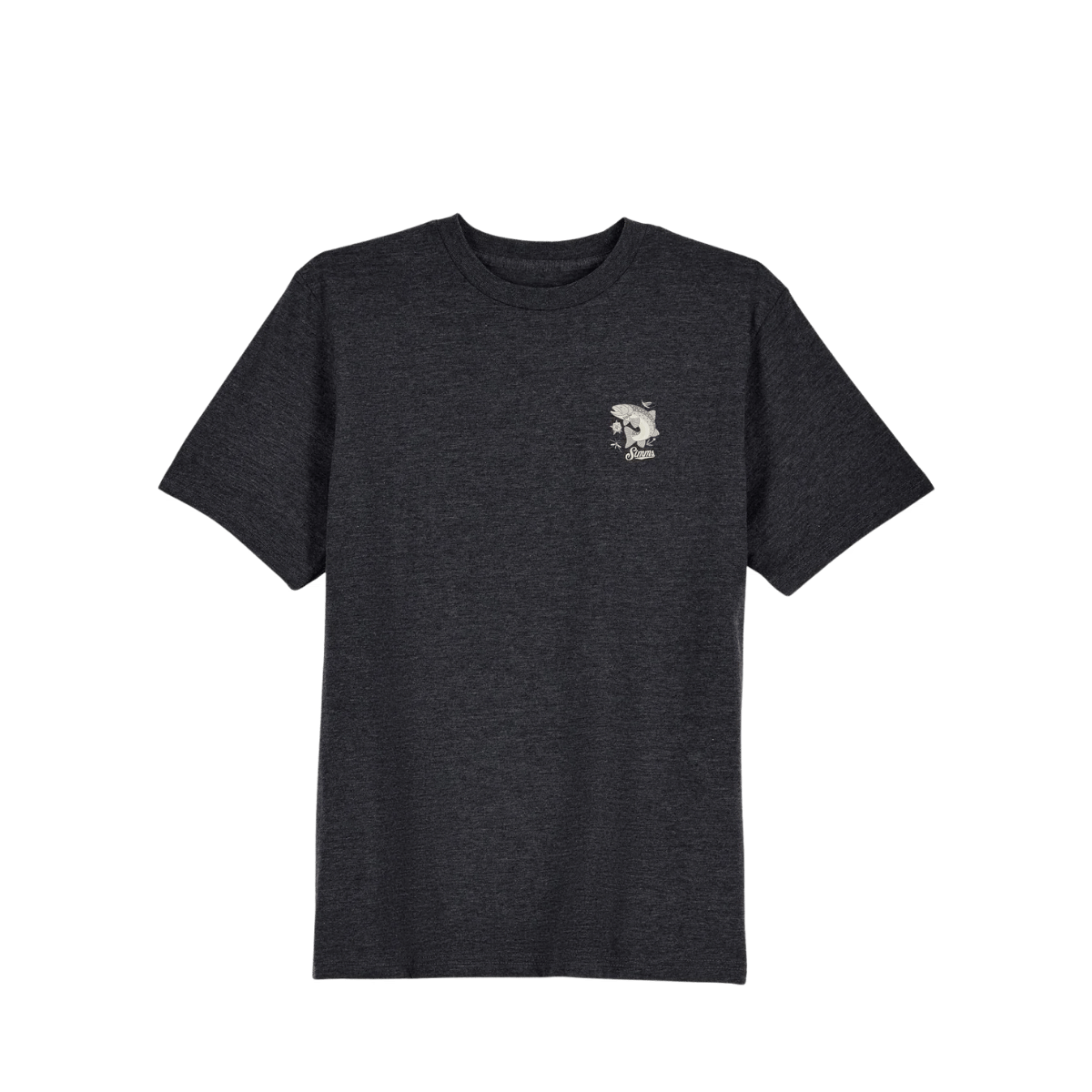 SIMMS KIDS' MATCH THE HATCH T-SHIRT - CHARCOAL HEATHER